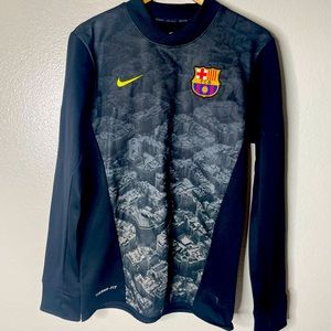 Nike Fc Barcelona long sleeve thermal pullover